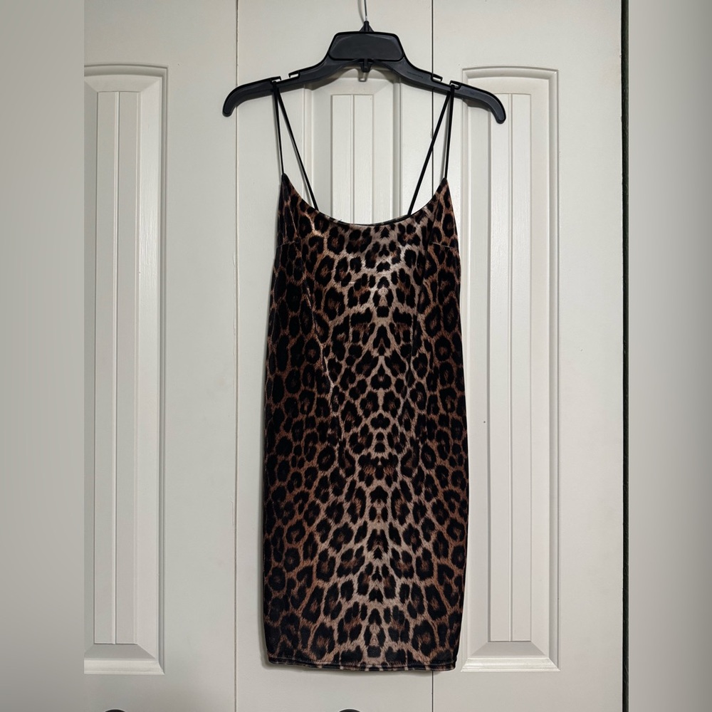 Nasty Gal Animal Print Dress